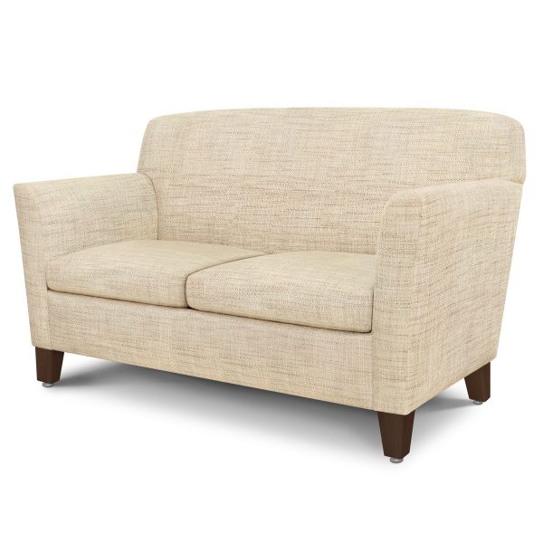 Kwalu's Modern, Fully Upholstered Tenna Love Seat by Kwalu