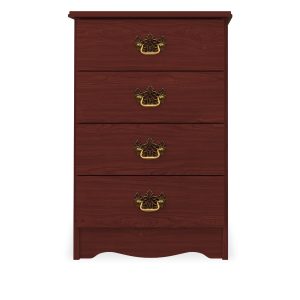 Kwalu product: Beaufort Bedside Cabinet, 4 Drawers