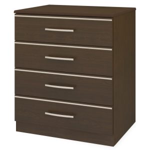 Kwalu product: Hollywood Chest Wide, 4 Drawers