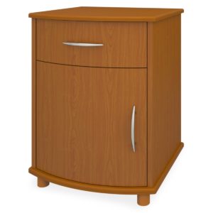 Kwalu product: Camelot Bedside Cabinet, 1 Drawer, 1 Door