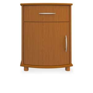 Kwalu product: Camelot Bedside Cabinet, 1 Drawer, 1 Door