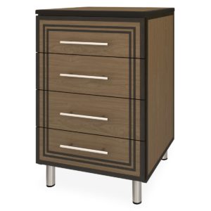 Kwalu product: Chicago Bedside Cabinet, 4 Drawers