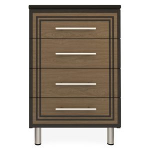 Kwalu product: Chicago Bedside Cabinet, 4 Drawers