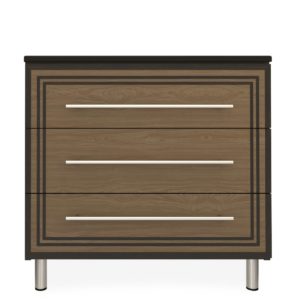 Kwalu product: Chicago Chest Wide, 3 Drawers