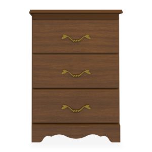 Kwalu product: Charlotte Bedside Cabinet, 3 Drawers