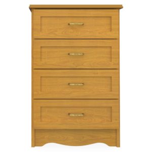 Kwalu product: Cotswold Bedside Cabinet, 4 Drawers