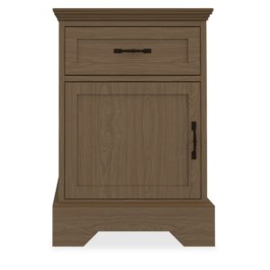 Kwalu product: Dorchester Bedside Cabinet, 1 Drawer, 1 Door