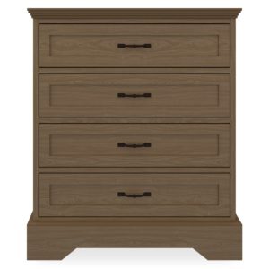 Kwalu product: Dorchester Chest Wide, 4 Drawers