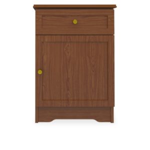 Kwalu product: Lancaster Bedside Cabinet, 1 Drawer, 1 Door