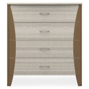 Kwalu product: Long Beach Chest Wide, 4 Drawers
