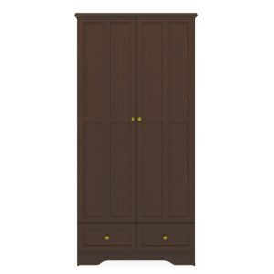 Kwalu product: Mission Alzheimers Double Wardrobe, 2 Drawers, 2 Doors