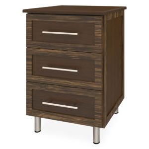 Kwalu product: Tempe Bedside Cabinet, 3 Drawers