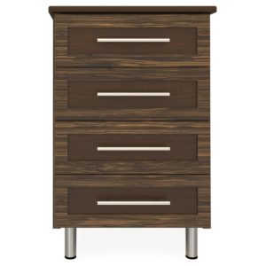 Kwalu product: Tempe Bedside Cabinet, 4 Drawers