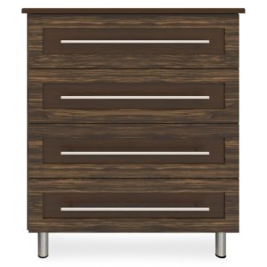 Kwalu product: Tempe Chest Wide, 4 Drawers