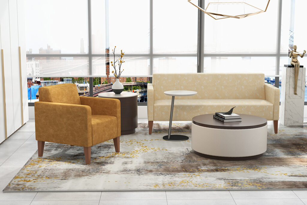 Kwalu's Modern, Fully Upholstered Livorno Lounge by Kwalu
