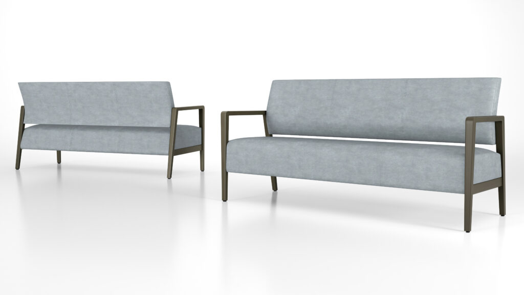 Krug Sofa (Light Gray Silver) - Used
